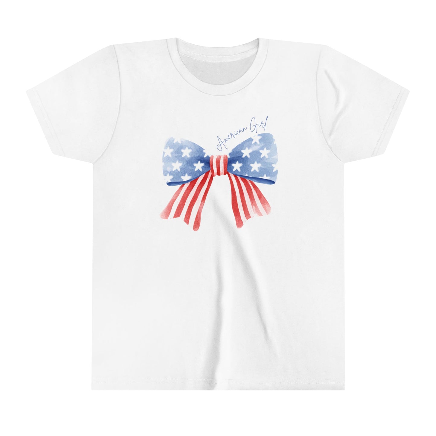 Sparkle and Shine this 4th of July with Our Little Girl's Patriotic Tee!