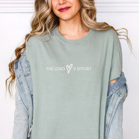 The Lord Loves Effort Short Sleeve T-Shirt