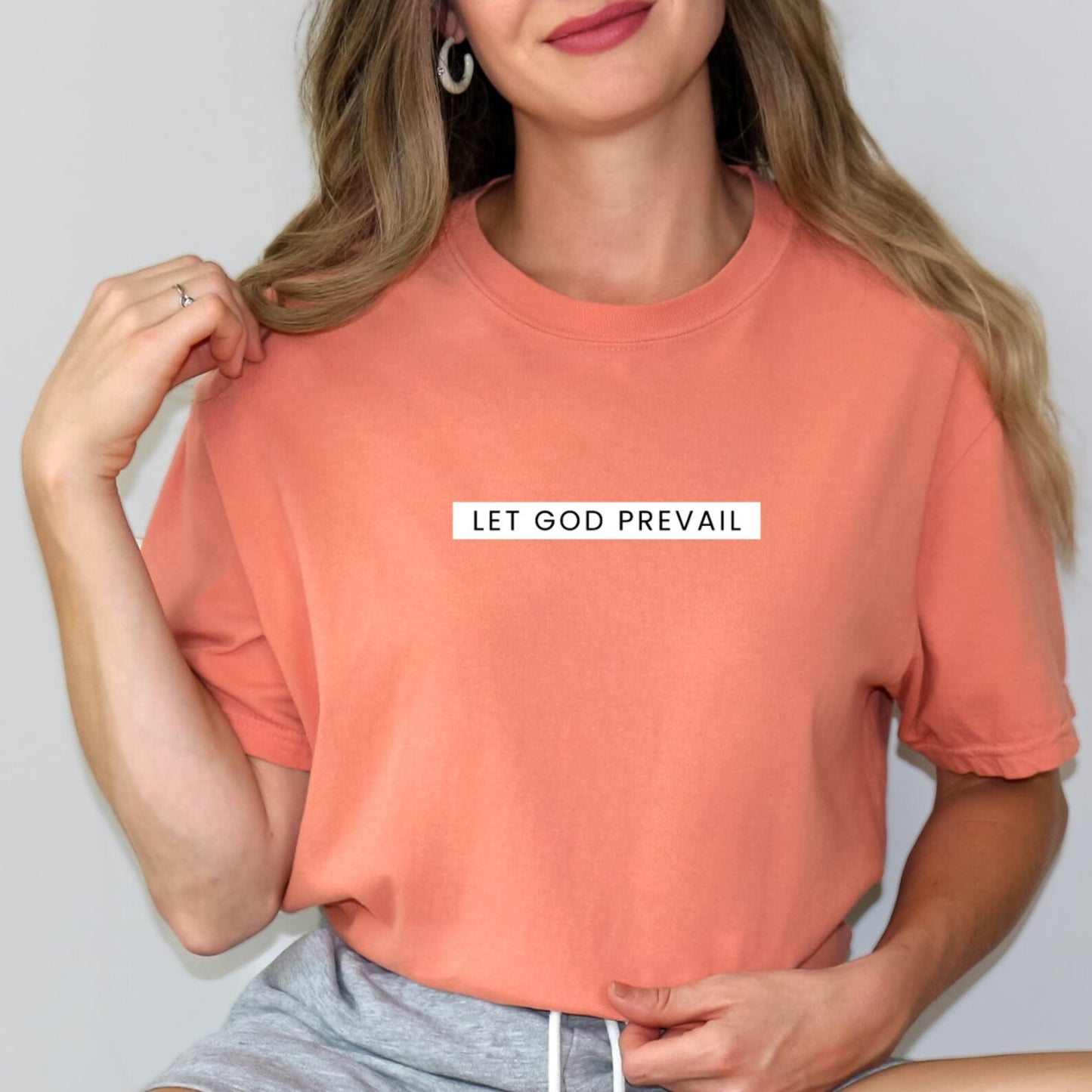 Let God Prevail Short Sleeve T-Shirt